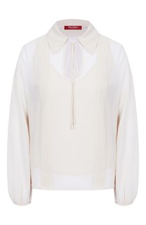 Шелковая блузка Max Mara Studio