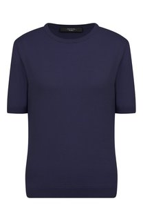 Пуловер из шелка и хлопка Weekend Max Mara
