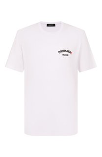 Хлопковая футболка Dsquared2