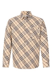 Хлопковая рубашка Burberry
