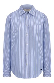 Хлопковая рубашка Weekend Max Mara