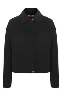 Полупальто из шерсти и кашемира Max Mara Studio