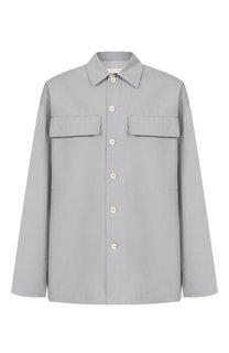 Хлопковая куртка-рубашка Jil Sander