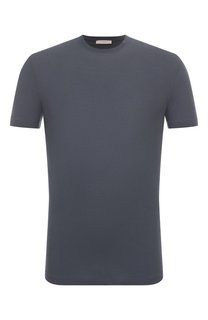 Хлопковая футболка Slowear