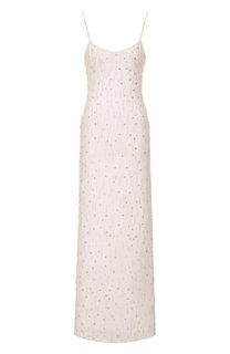 Платье с отделкой стразами Blumarine