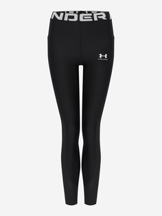 Легинсы женские Under Armour Heatgear Rib, Черный