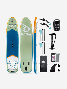 SUP-доска DAMA SERIES Fresh Water Couple, 122" 370-87-15 см, Зеленый
