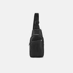 АУГС335500 Сумка мужская искусственная ко жа,170х40х320,черная Ralf Ringer