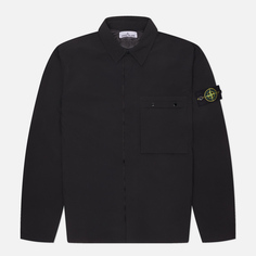 Мужская демисезонная куртка Stone Island Light Soft Shell-R E.Dye Primaloft Insulation, цвет чёрный, размер M