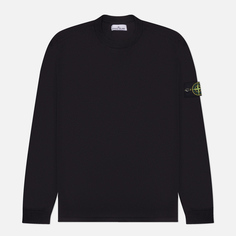 Мужской свитер Stone Island Light Raw Hand Organic Cotton, цвет синий, размер S