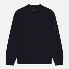Мужской свитер Stone Island Light RWS Pure Wool Ghost, цвет синий, размер S