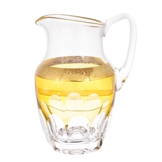 Кувшин Bohemia Design Кветна гарден амбре оливки 1.4 л