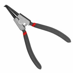 Щипцы для стопорных колец, загнутый разжим, 180 мм AVS CP180-CU