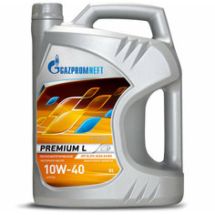Масло Gazpromneft Premium L 10W-40 5л Газпромнефть