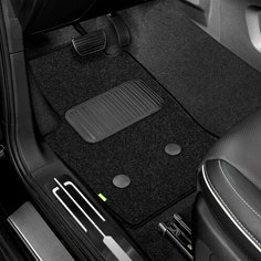 Коврики в салон Klever Standard подходят для DongFeng Mengshi M-Hero 917 2023- Внед5 дв. 0.0 AT Электро, 4шт. / ДонгФенг Клевер