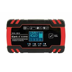 Импульсное зарядное устройство 12/24В с функцией восстановления iCartool IC-CH102