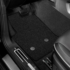 Коврики в салон Klever Econom GAC Trumpchi M8 II 2022- Минивэн, 4шт. (текстиль) / Гак Трампчи М8 Клевер