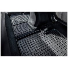 Коврики Mitsubishi Lancer 9 (2003-2007). Резиновые коврики в салон Мицубиси Лансер 9, сетка, SeiNtex