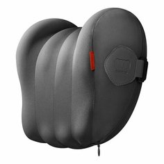 Автомобильная подушка для шеи Baseus, подголовник на талии, 3D пена с эффектом памяти, поддержка сиденья для путешествий, подставка для шеи, дышащая автомобильная подушка для поясницы, гаджет, Neck Pillow Black
