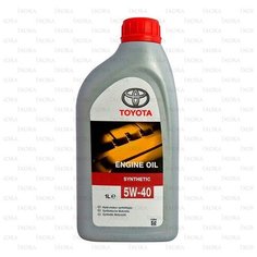 Toyota 0888080376GO Масло моторное синтетическое "ENGINE OIL 5W-40", 1л