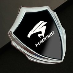 Автомобильный аксессуар, 3D металлические аксессуары, автомобильные наклейки для Toyota harrier, harrier black silver нет