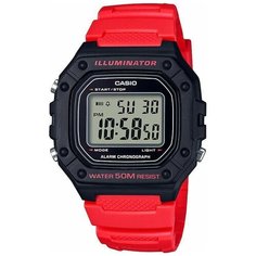 Наручные часы CASIO Collection, черный/красный
