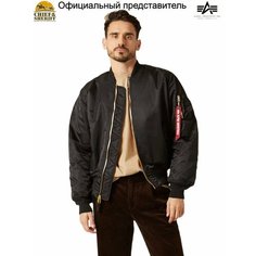 Бомбер ALPHA INDUSTRIES MA-1, размер XL, black