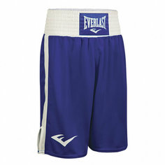 Трусы боксерские Everlast, размер XS, синий/белый