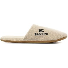 Тапочки BASCONI, размер 36/37, белый, бежевый