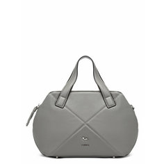 Сумка тоут LABBRA, фактура тиснение, grey