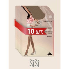 Колготки Sisi Victoria, 40 den, 10 шт., размер 4, miele