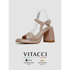 Босоножки VITACCI, размер 38, бежевый