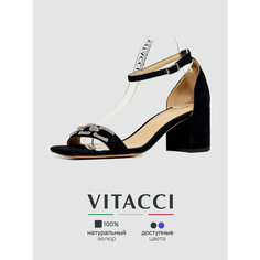 Босоножки VITACCI, размер 39, черный