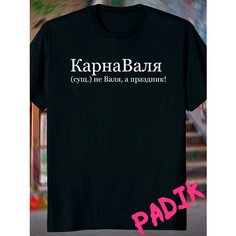 Футболка ANICLOT, размер XS, черный