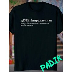 Футболка ANICLOT, размер XS, черный