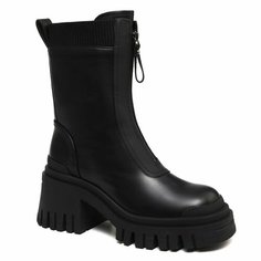 Полусапоги TENDANCE, полнота F (EU)/ на среднюю стопу, размер 39, черный