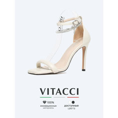 Босоножки VITACCI, размер 38, молочный