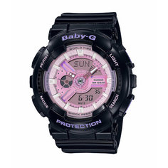 Наручные часы CASIO, розовый, черный