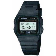 Наручные часы CASIO, черный, зеленый