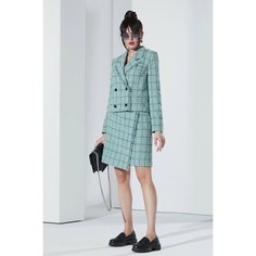 Костюм классический , размер 44, бирюзовый Smolstyle