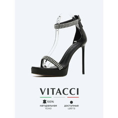 Босоножки VITACCI, размер 38, черный