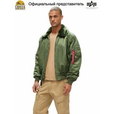 Бомбер ALPHA INDUSTRIES B-15, размер 3XL, sage green