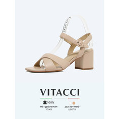 Босоножки VITACCI, размер 35, пудровый