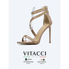 Босоножки VITACCI, размер 37, бежевый