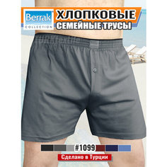 Трусы Berrak Большие размеры, размер XXXL, серый