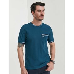 Футболка BeGood, размер 54, темно-бирюзовый