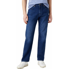 Джинсы классические Wrangler, размер 34/34, cиний