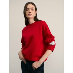Джемпер Zarina, размер 2XS (RU 40), , красный