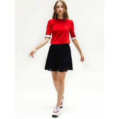 Юбка LACOSTE, размер T36, темно-синий