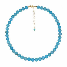 Колье Strekoza Collection, бирюза, длина 45 см, бирюзовый